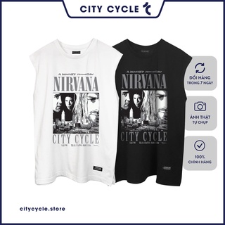 Áo tanktop nam nữ Nirvana City Cycle - áo ba lỗ in hình Nirvana unisex form rộng Local Brand