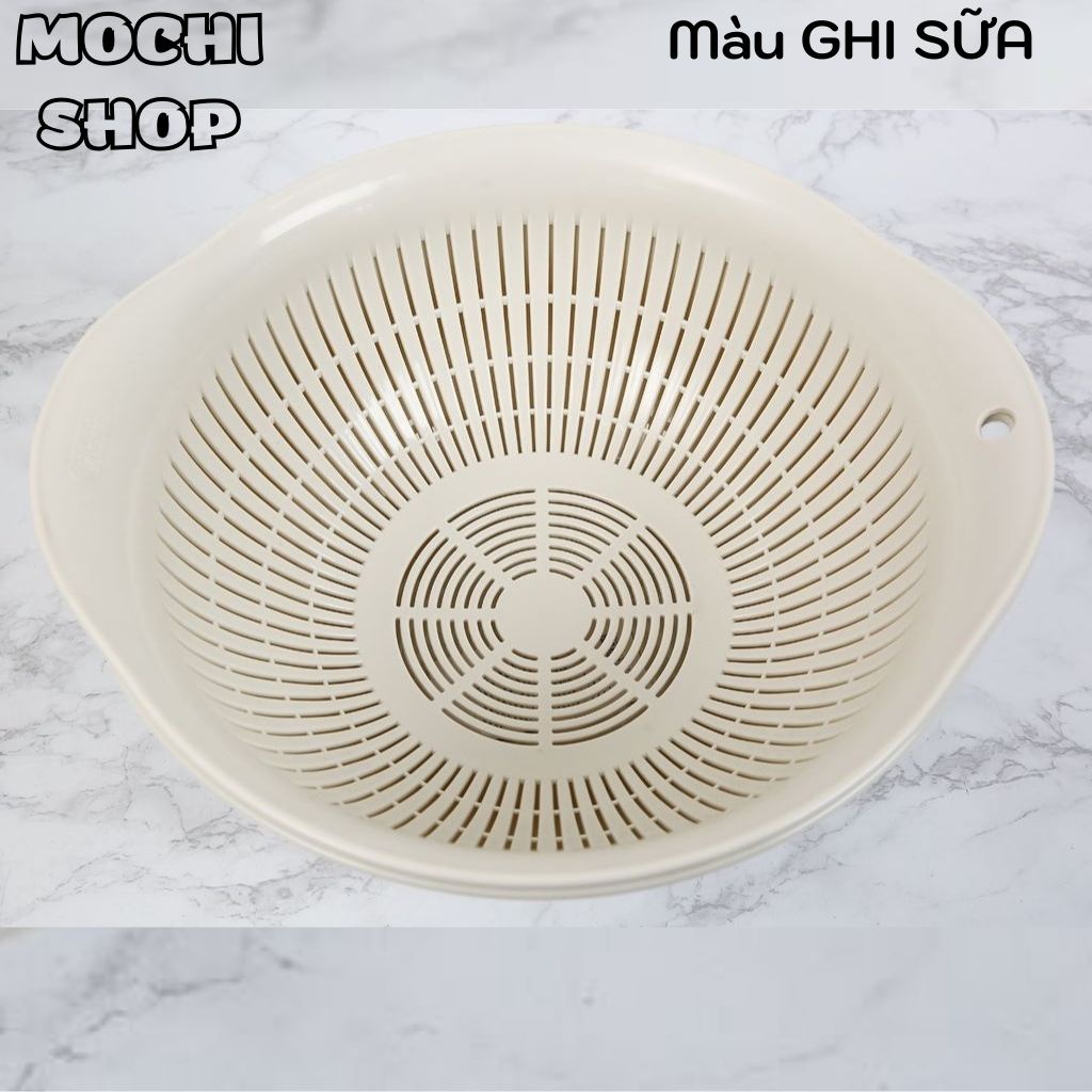 Bộ Thau Rổ YOKO Inochi 23cm Đựng, Rửa Thực Phẩm, Rau Củ Quả Tiện Dụng