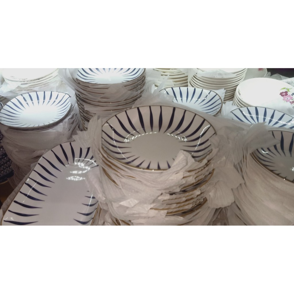 Xả Kho (Hàng Cao Cấp ) Đĩa Sứ Bát Tràng Cao Cấp ms 606 | BigBuy360 - bigbuy360.vn