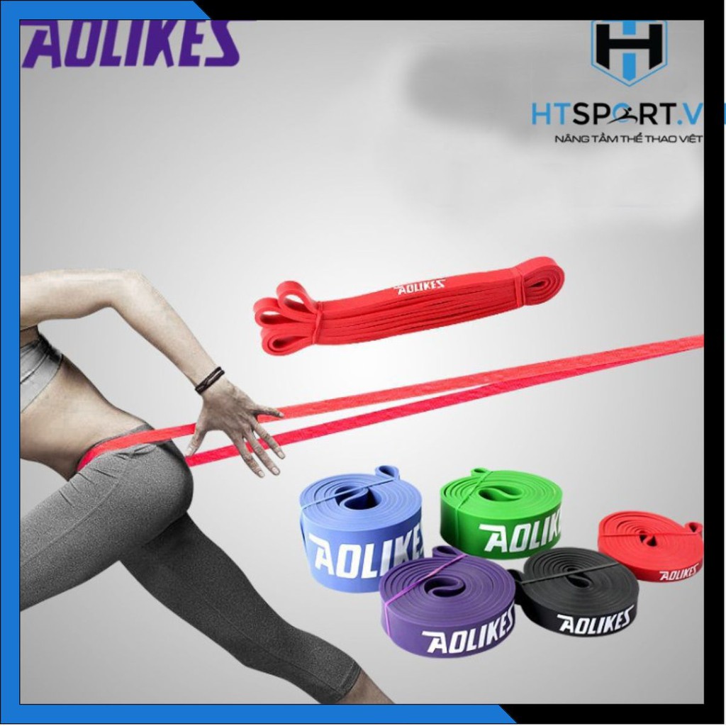 Dây Đa Năng Hỗ Trợ Tập Luyện Tập Gym Power Band Aolikes Chính Hãng AL3602