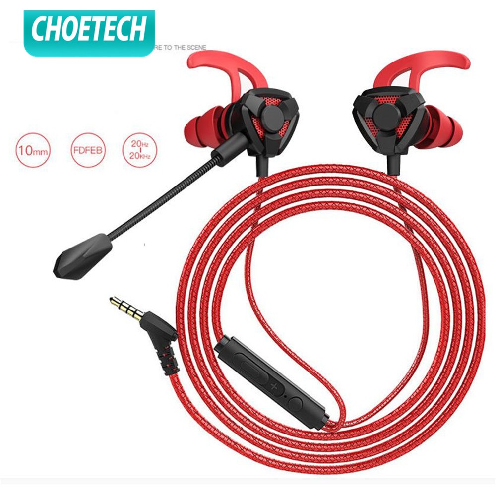 Tai Nghe CHOETECH 7.1 Dành Cho Người Chơi Game Pubg Ps4 Csgo Casque Có Mic Điều Khiển Âm Lượng