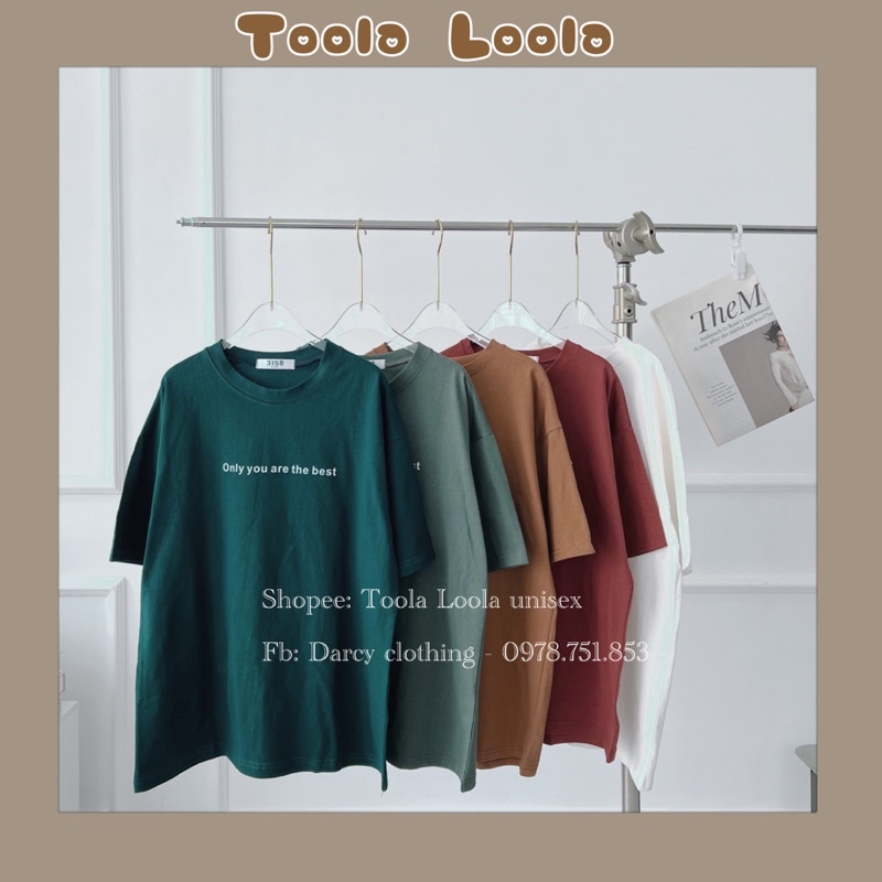 áo thun cotton siêu đẹp only u are the best