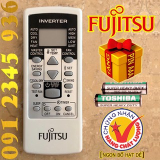 Điều khiển Fujitsu "HÀNG ĐẸP" cho điều hòa inverter.