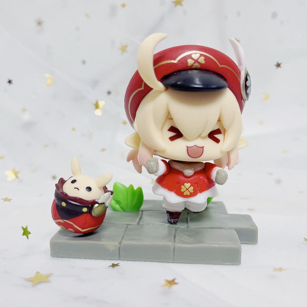 Mới Mô Hình Búp Bê anime Genshin Va Chạm Klee Garage Kit Hai Chiều