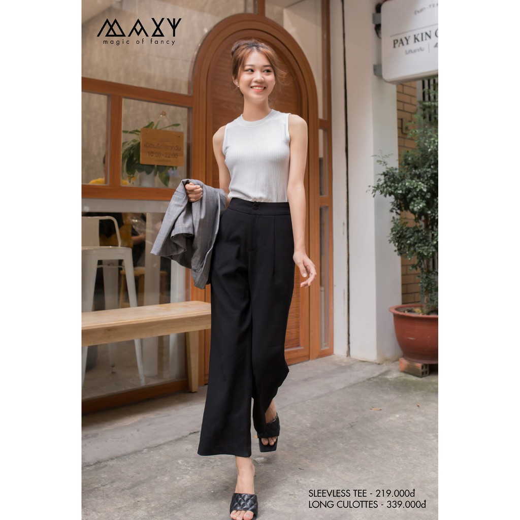 QUẦN CULOTTES DÀI - Quần ống đứng dáng dài