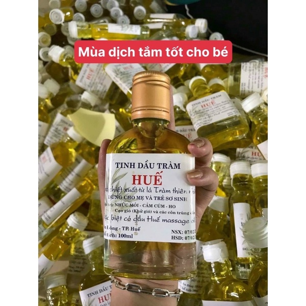 Tinh dầu tràm Huế [Chính hãng An Đông Huế]-THIÊN AN  chai 100ml