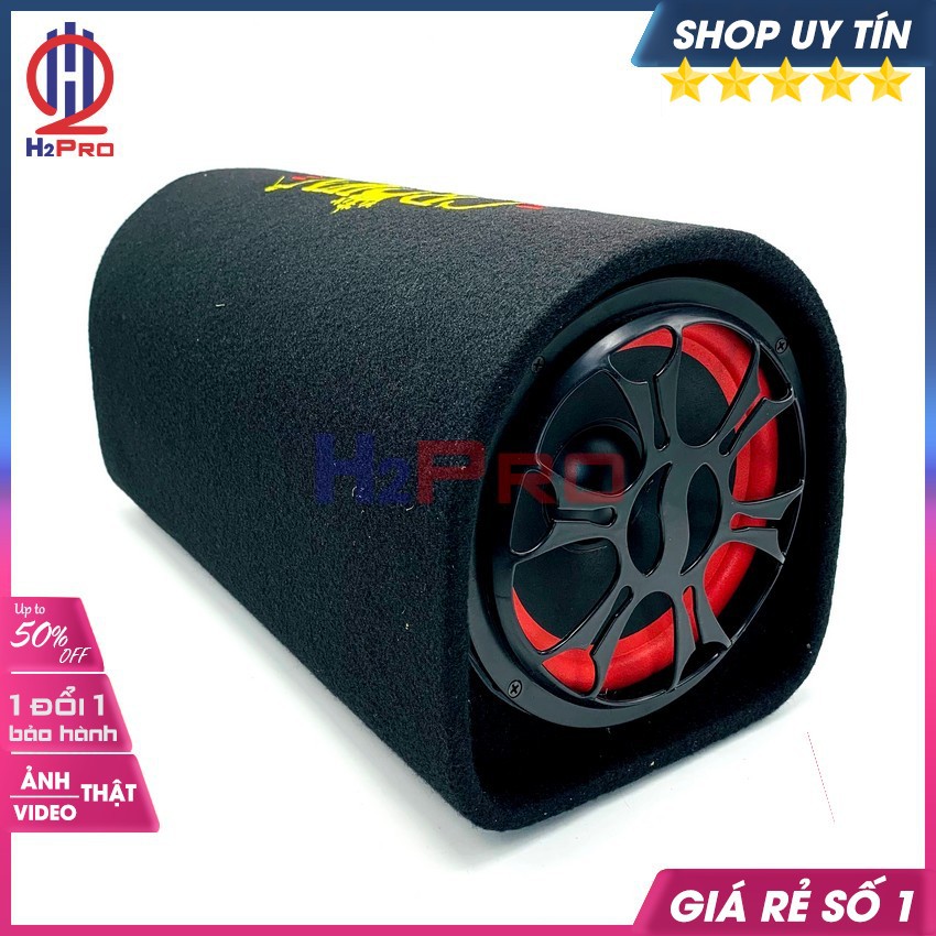 Loa bluetooth Crown 8 Bass 20-180W, Usb-Thẻ Nhớ-Radio Fm, Điện 12V-220V, Loa Bluetooth 12V Cho Ô Tô Nhạc Hay Audio