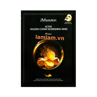 Mặt nạ tinh chất vàng 24K JM Solution Golden Caviar Nourishing Mask Prime