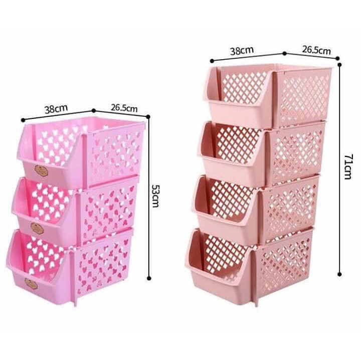 KỆ NHỰA 4 TẦNG ĐA NĂNG-ĐẠIPHONG GIA DỤNG