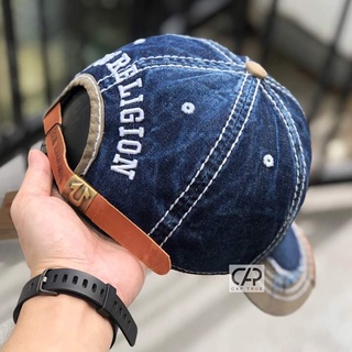 Nón ông địa chất jean