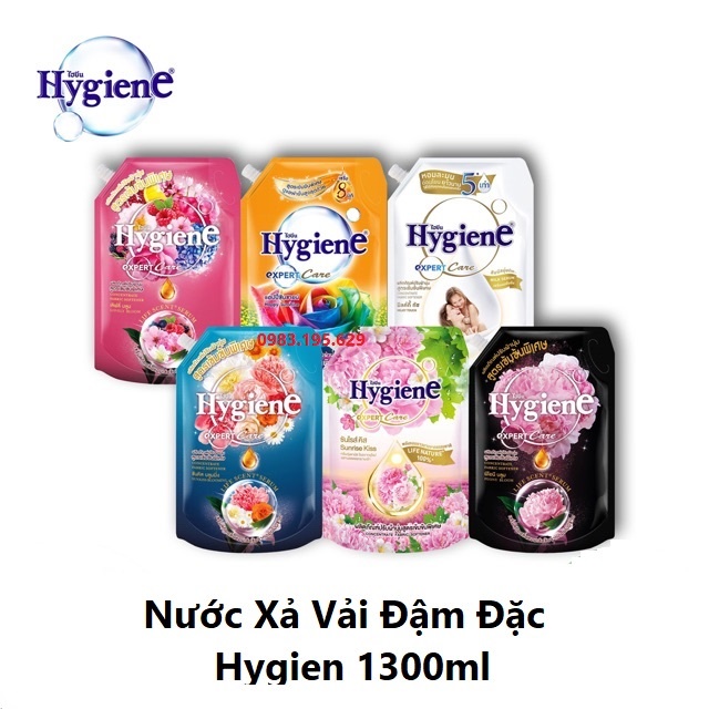 Nước Xả Vải Đậm Đặc Hygiene Expert Care 1300ml