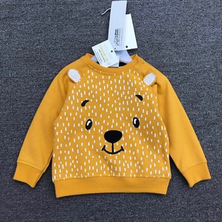 Áo nỉ gấu vàng