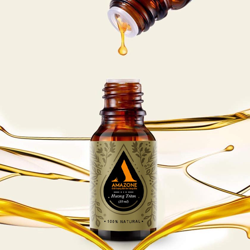 Tinh dầu Hương trầm Amazone 10ml - Nguyên chất - Nhập khẩu Ấn độ - Hương thơm khử mùi hiệu quả
