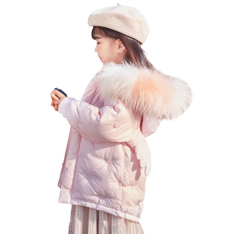 Children Girls Coat Long Thick Baby Winter Coat