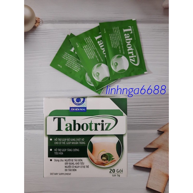 TABOTRIZ - Chất xơ hoà tan cho người bị táo bón,trĩ