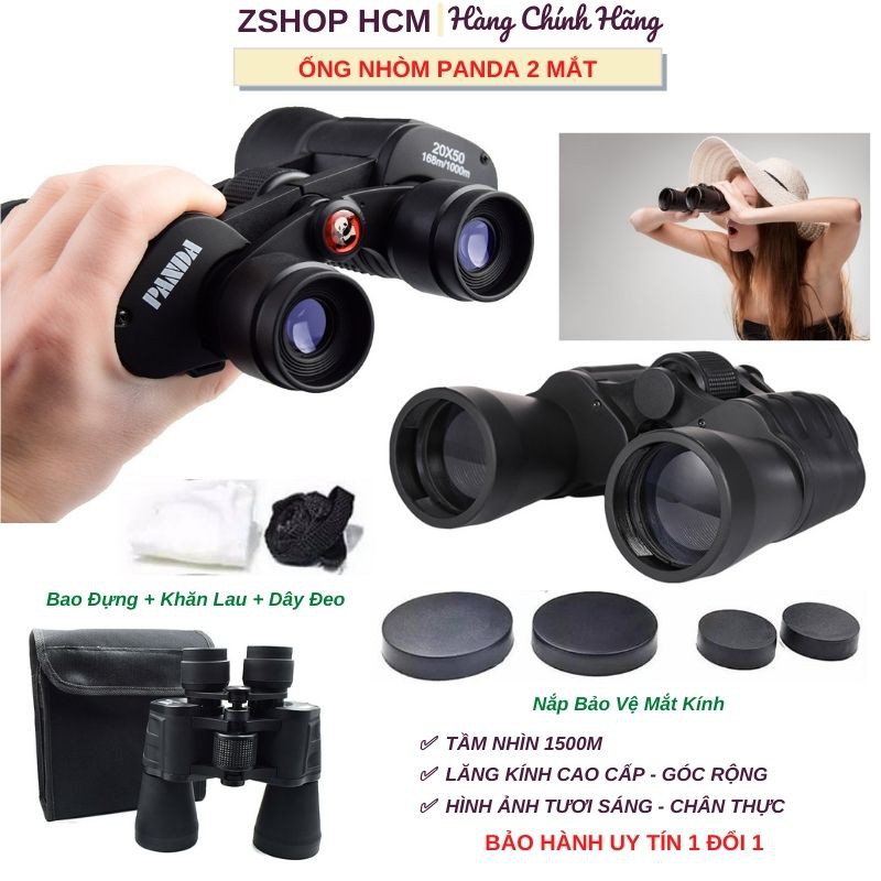 Ống Nhòm [FREESHIP] Ống Nhòm 2 Mắt Siêu Zoom Hình Ảnh Sắc Nét Khoảng Cách Tới 1500m