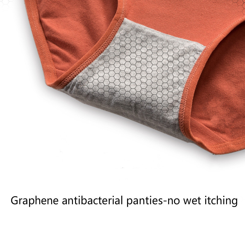 Quần Lót cotton Nguyên Chất Lưng Cao Kháng Khuẩn Có size Lớn Dành Cho Nữ Hàng Mới