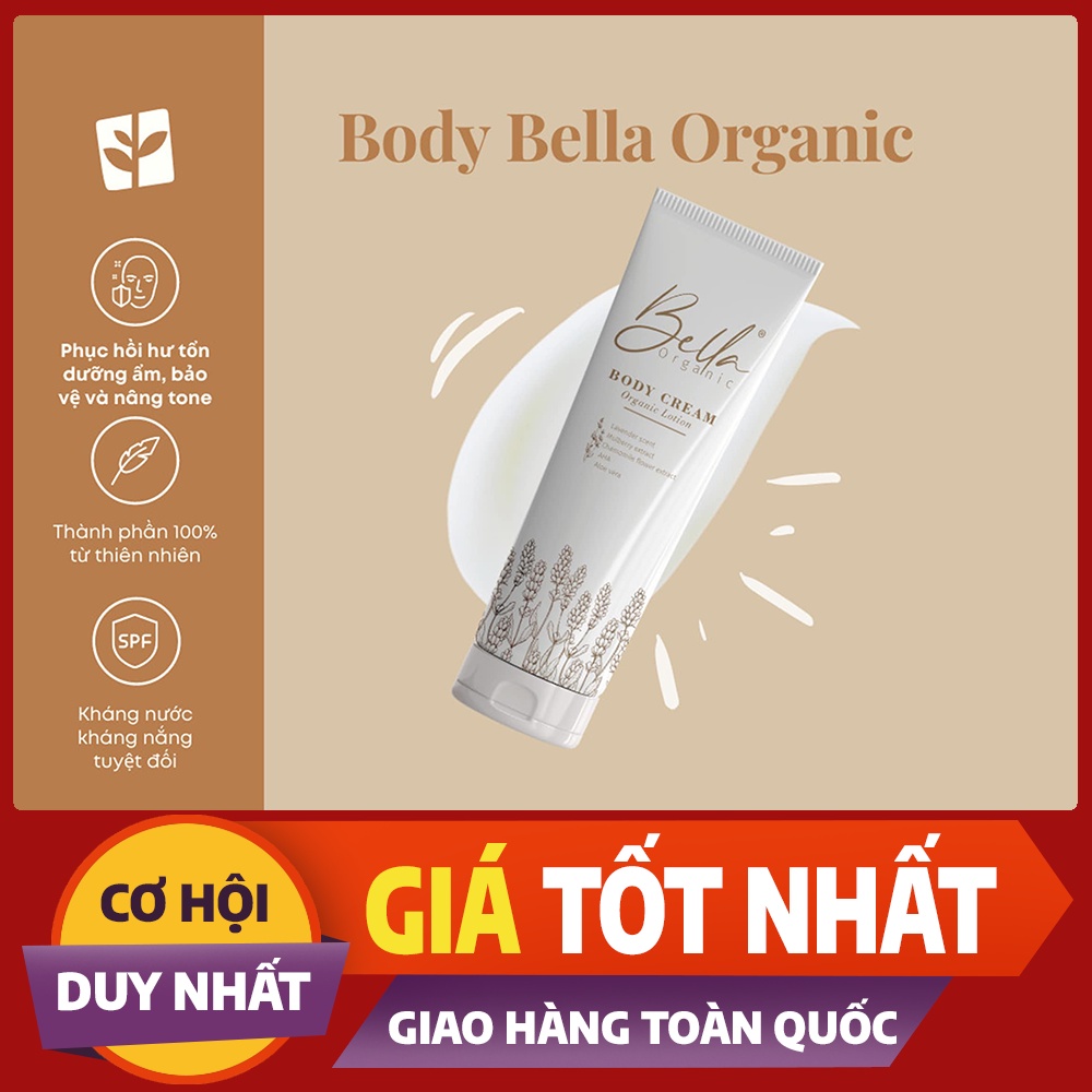 Kem Body Bella Trắng bật tone da trong vòng 7 ngày | BigBuy360 - bigbuy360.vn