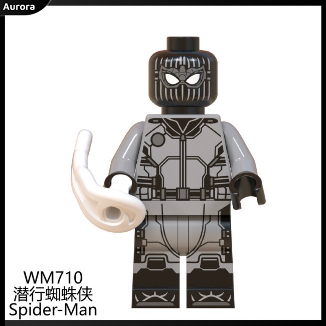 Mô Hình Lego Nhân Vật Peter Parker MJ Mysterio Hydro Man WM6062