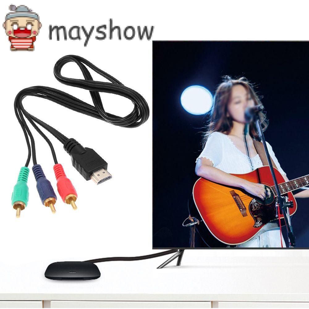 Dây Cáp Chuyển Đổi Tín Hiệu AV HDMI Sang 3 RCA TV Dài 1m