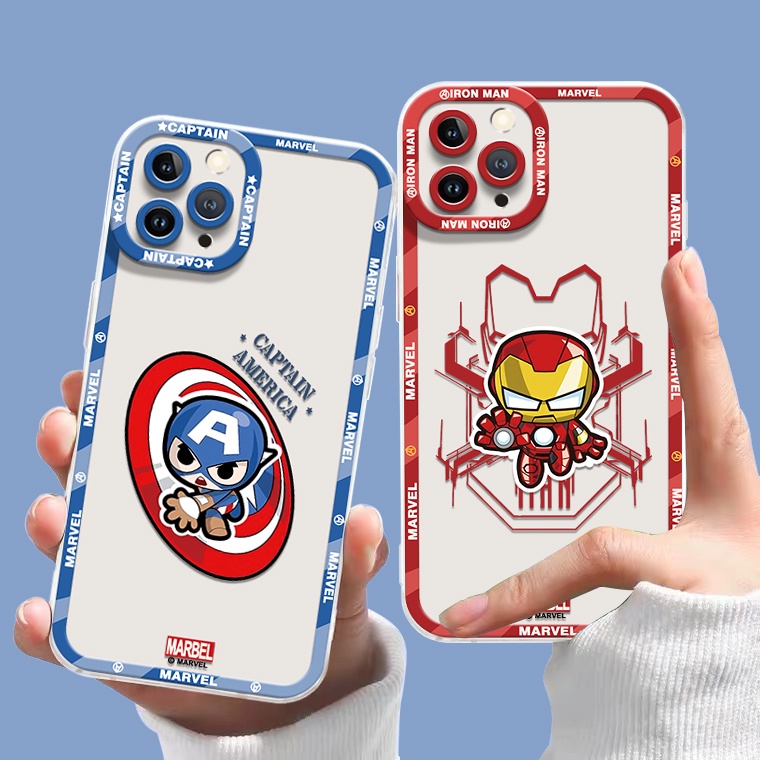 Ốp Điện Thoại Silicon TPU Mềm Trong Suốt Chống Sốc Cho IPhone 13 12 11 Pro Max XS XR X 8 7 6S Plus Mini SE 2020