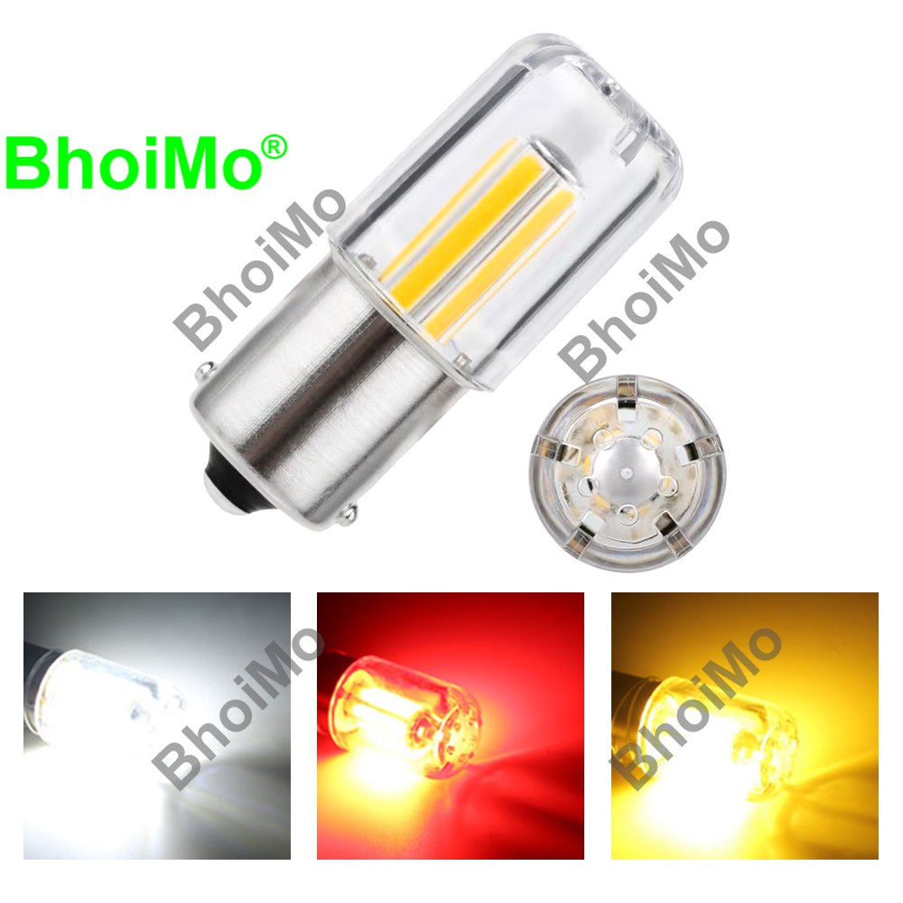 Bóng Đèn Led 1156 Ba15S P21W Bay15D 1157 Cob P21 / 5w S25 Bau15S Py21W Dc12V Cho Xe Hơi