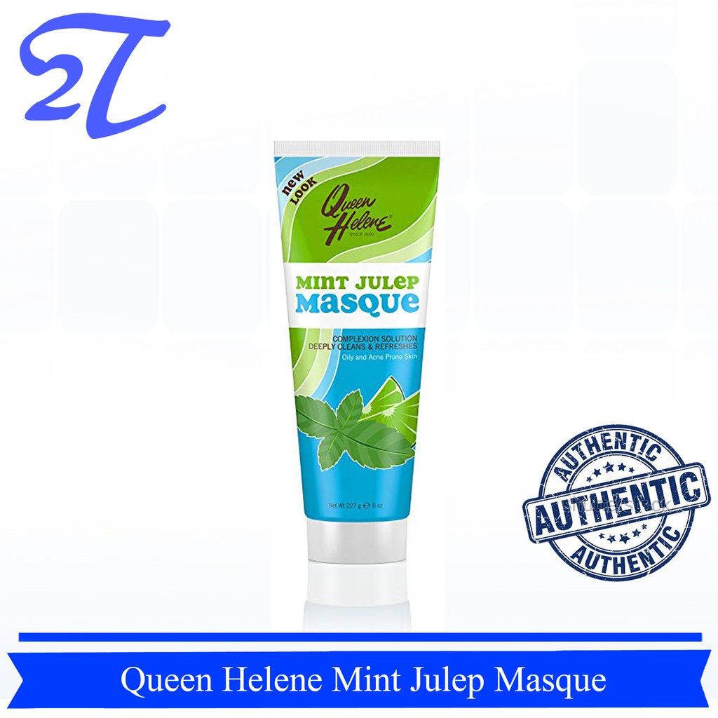 [AUTH] Mặt Nạ Đất Sét Bạc Hà Giảm Mụn Kiềm Dầu Queen Helene Mint Julep Masque 227g / 57g