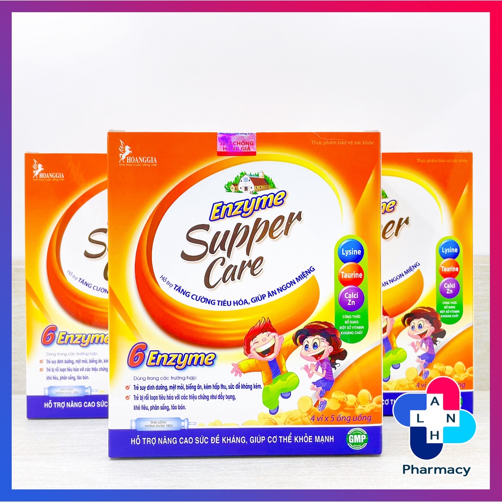 ENZYME SUPPER CARE - Hỗ trợ tăng cường tiêu hóa, giúp bé nhỏ ăn ngon miệng.