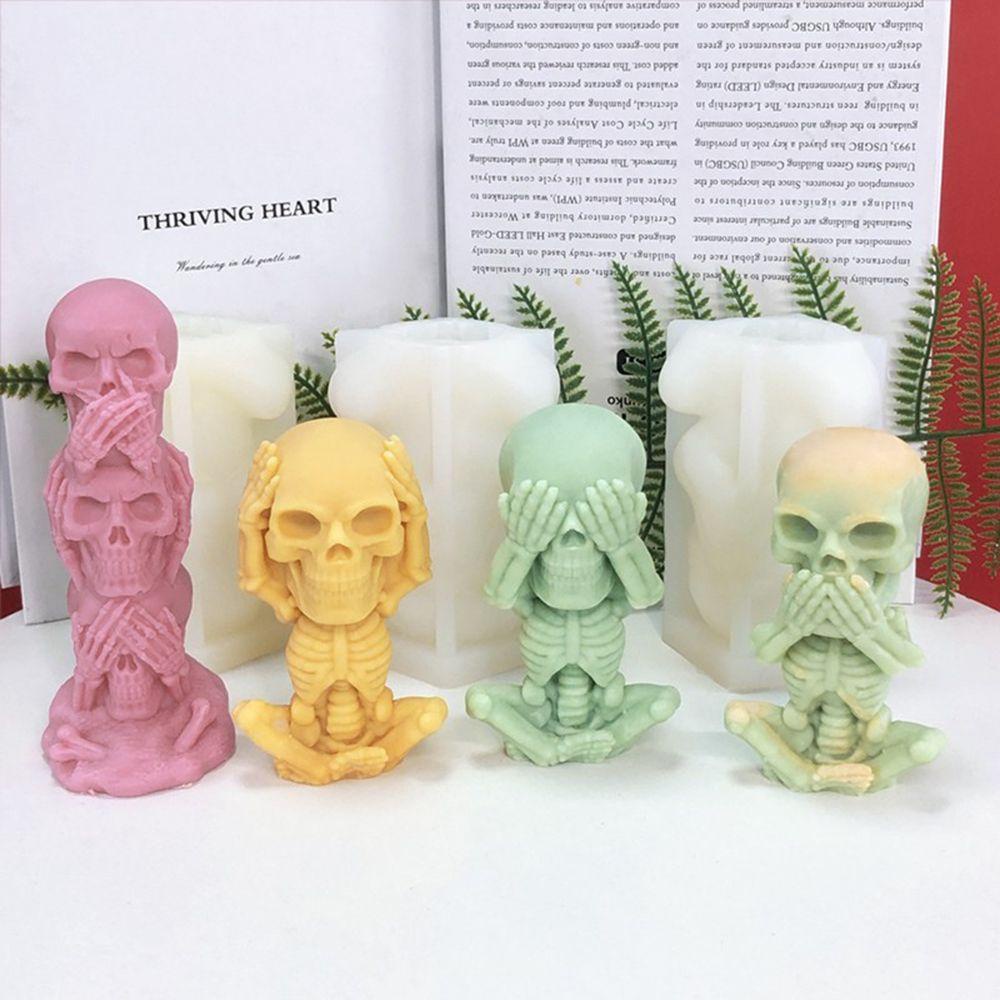 LONTIME Khuôn Làm Nến Nhựa Resin 3D