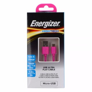 Cáp MicroUSB Energizer Flat C21UBMCG