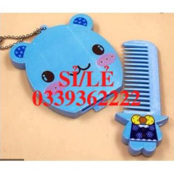 [ HAIANHSHOP ] Bộ gương lược hình thú cute  Duashop   &gt;