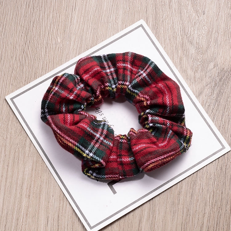 Dây buộc tóc kẻ sọc thời trang retro Hàn Quốc D0630088