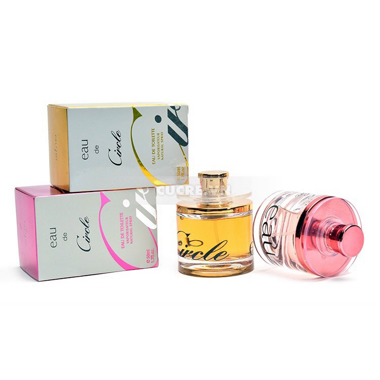 Chai nước hoa Circle nắp xoay 60ml