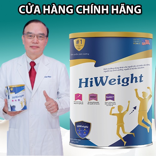 [Chính hãng] Sữa non tăng cân hoa kỳ Hiweight dạng bột hộp 650g