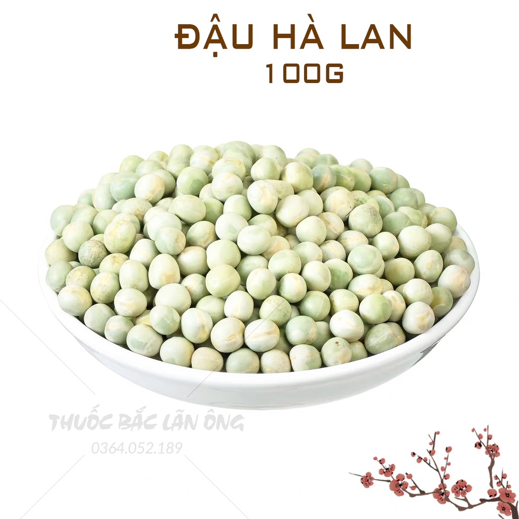 Đậu hà lan 100g ( Dùng làm sữa hạt, salad, soup cho bé ăn dặm)