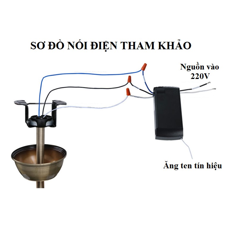 điều khiển từ xa cho các loại quạt trần + mạch - Loại tốt