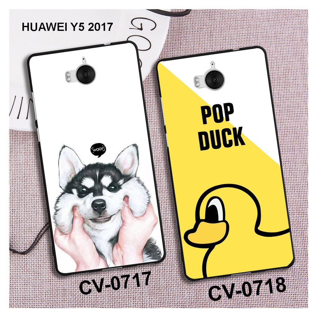 [SALE 30%] Ốp lưng Huawei Y5 2017 in hình đáng yêu