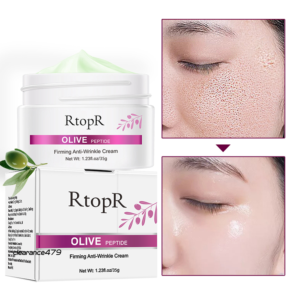 clearance479 35g Olive Peptide Firming Anti-Wrinkle Eye Cream Hydrating Oil Control Skin Care