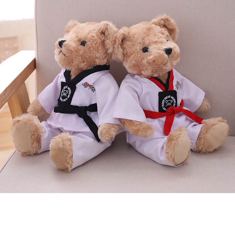 Gấu Nhồi Bông Taekwondo Dễ Thương Cho Bé