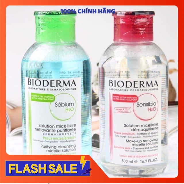 (Mẫu Mới) Nước Tẩy trang BIODERMA 500ml nội địa Pháp | BigBuy360 - bigbuy360.vn