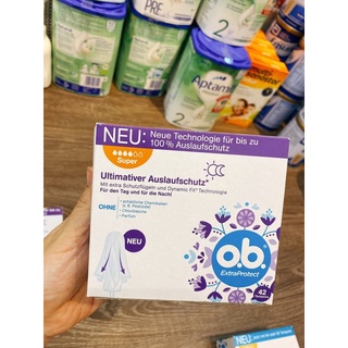 Băng vệ sinh Tampons O.B [mẫu mới nhất tại đức đu Bill ]