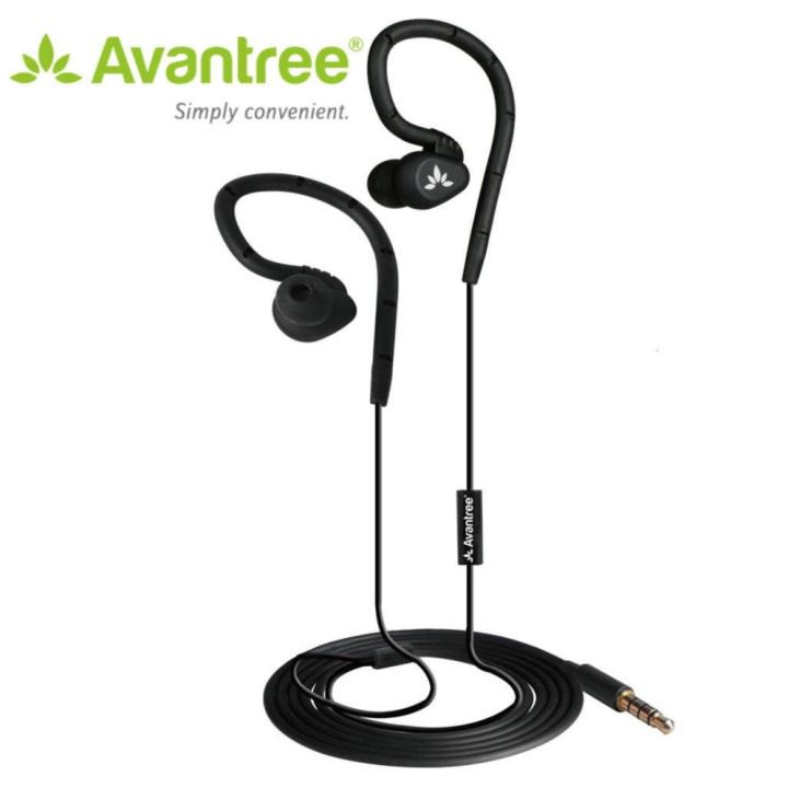 Tai nghe Seahorse thể thao kèm mic chống mồ hôi AVANTREE ADHF-013 ( A2434 - Màu đen )