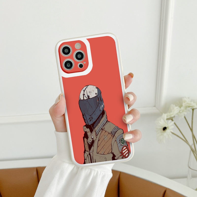 Ốp lưng iphone người lính cạnh vuông  cho iphone 11 7plus 8plus x xsmax 11pro max 12pro 12promax13promax tr1077