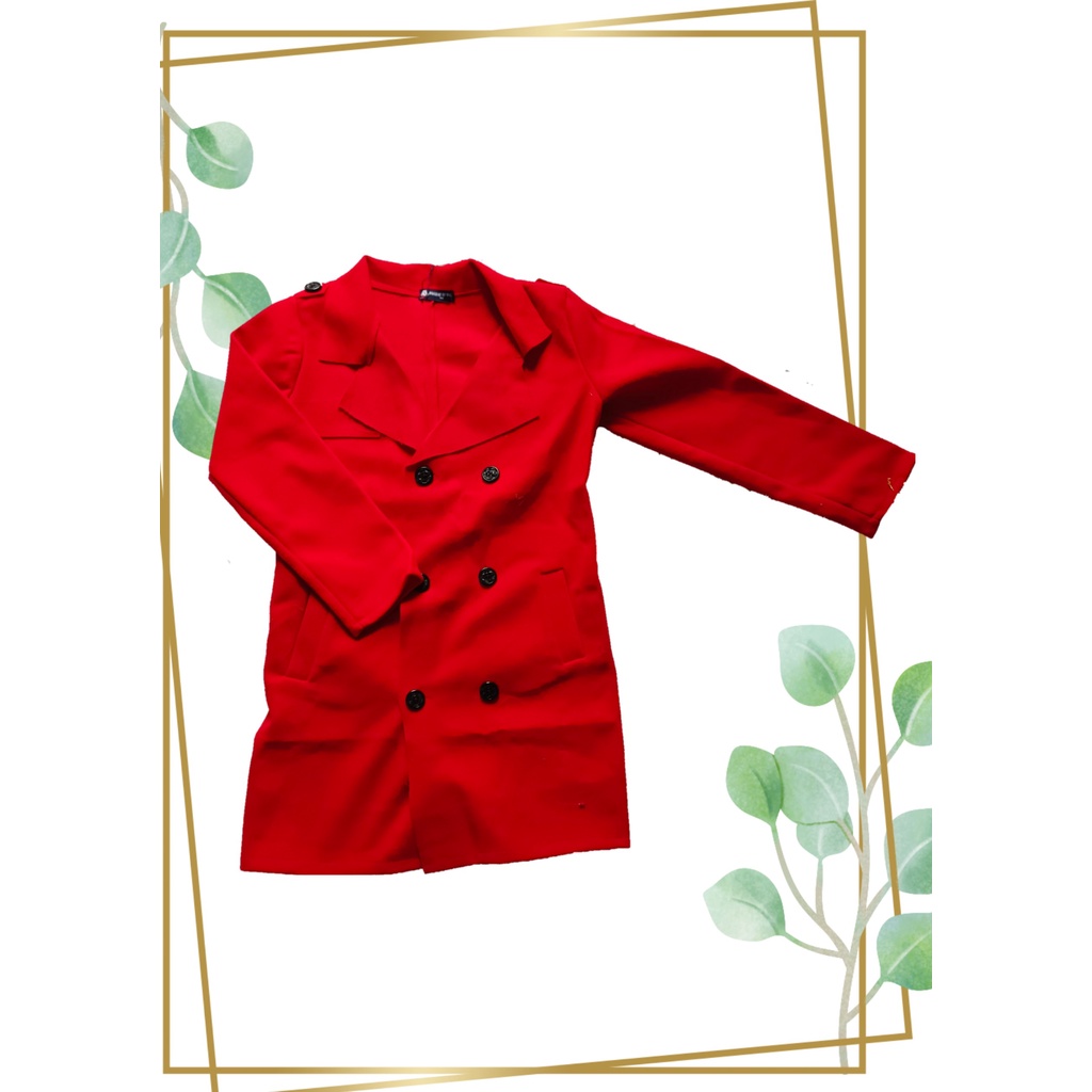 Áo dạ 1 lớp không viền Style 2022 THẢO AN SSS