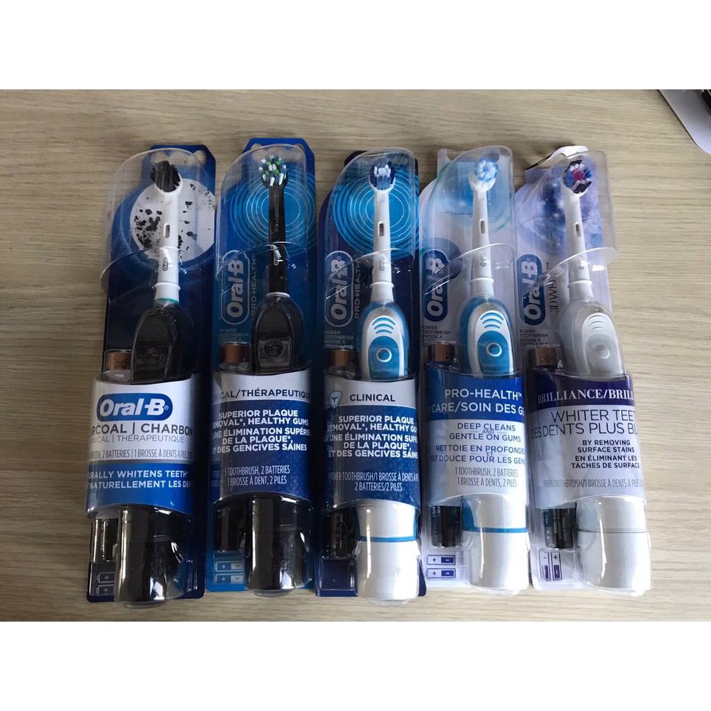 Bàn chải pin Oral-B Pro-Health Clinical nhiều mẫu