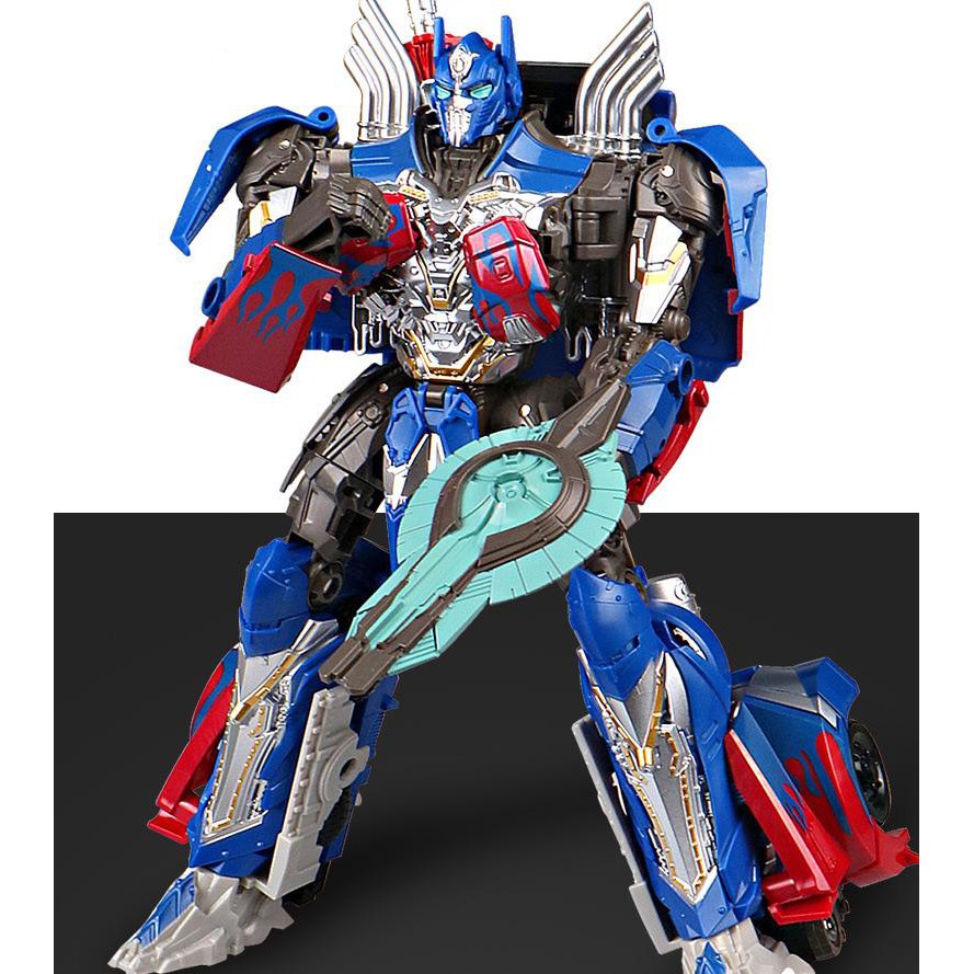 Robot biến hình ôtô Transformer mẫu Optimus Prime HB-H0001 chất liệu nhựa siêu bền chắc đẹp