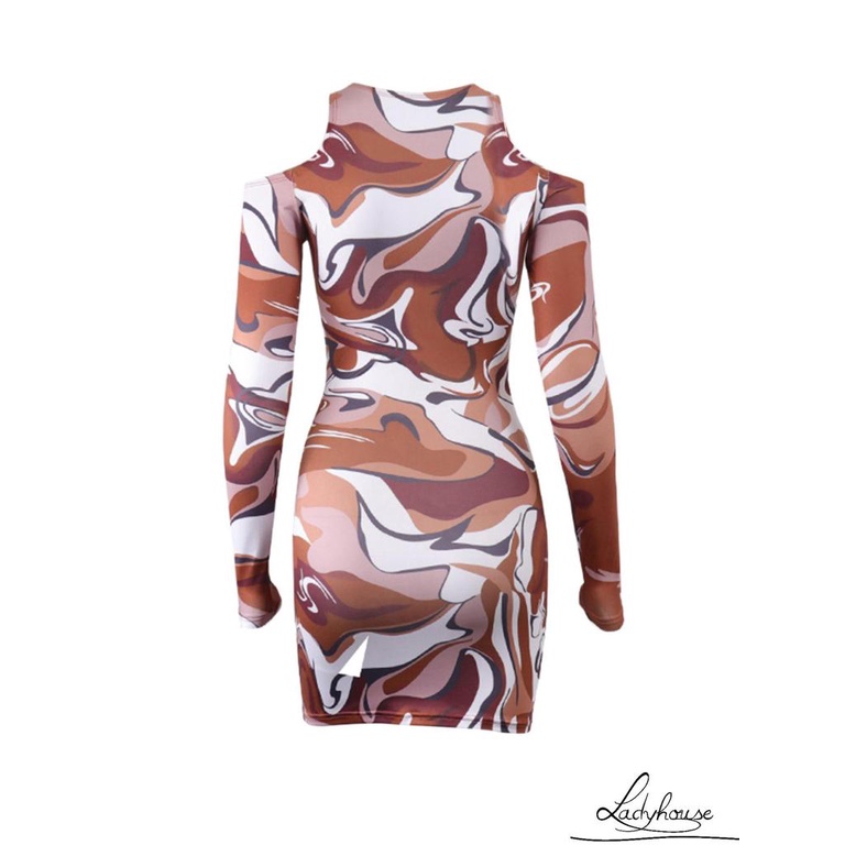 Đầm Ôm Dáng Hở Vai Thiết Kế Độc Đáo Thời Trang Mùa Hè Quyến Rũ Cho Nữ