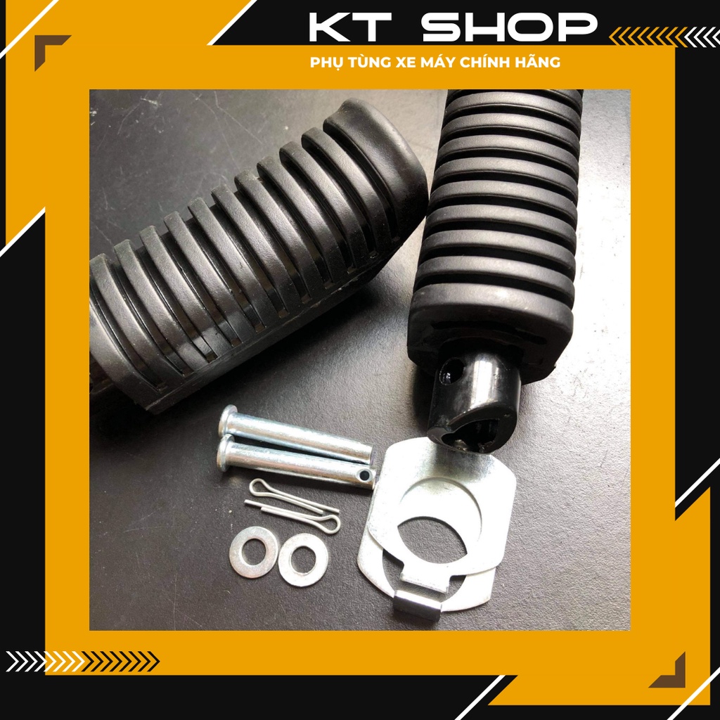 Gác chân sau, cao su để chân Honda Wave RS zin nhập khẩu Thái lan chính hãng, hàng đẹp chất lượng - KT Shop