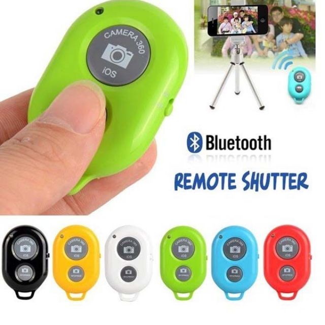 [Mã ELFLASH3 hoàn 10K xu đơn 20K] Remote bluetooth điều khiển chụp hình smartphone từ xa

( giao màu ngẫu nhiên )