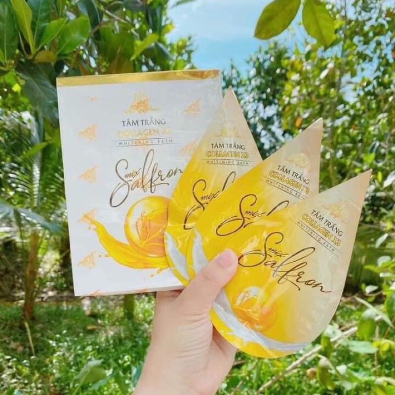 Tắm trắng collagen x3 Đông Anh Luxury Mix Saffron | BigBuy360 - bigbuy360.vn